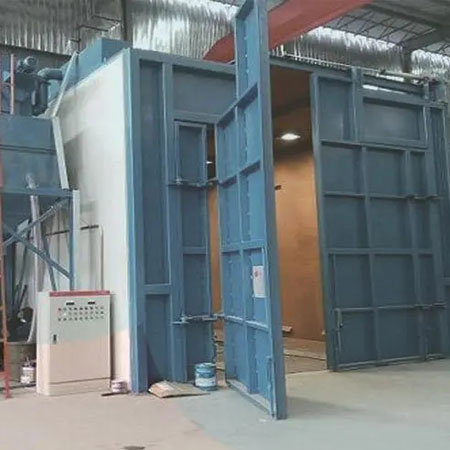 顺义气力回收喷砂房的工作原理、优点和应用场景