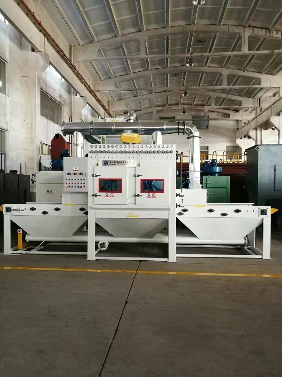 顺义全自动合金铝铸件喷砂机应用